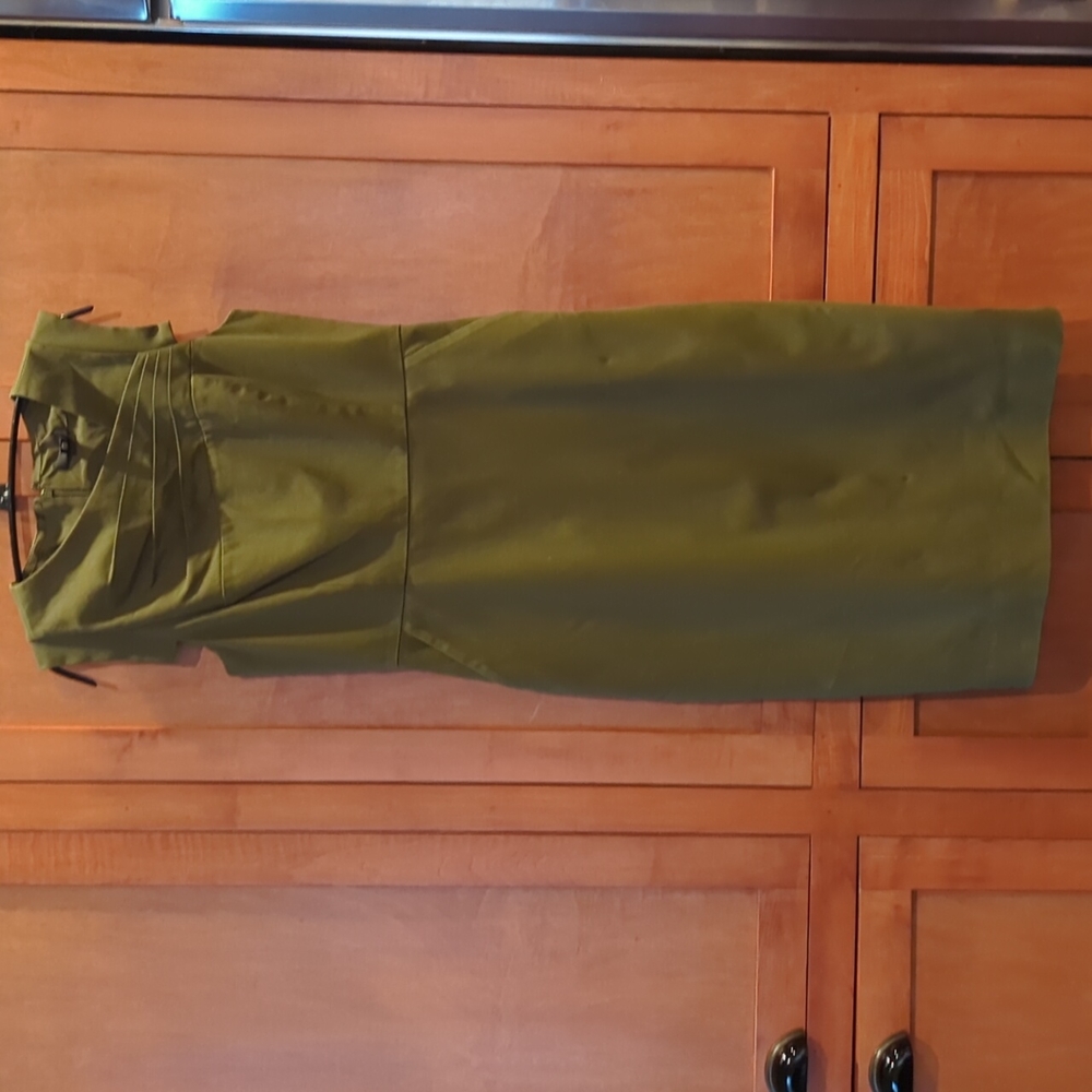J. Crew Olive Green Dress 6Tall